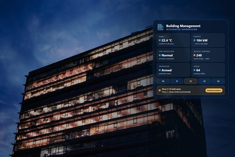 BMS e supervisione integrata degli edifici