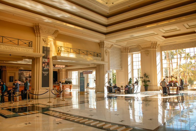 Reception di un hotel